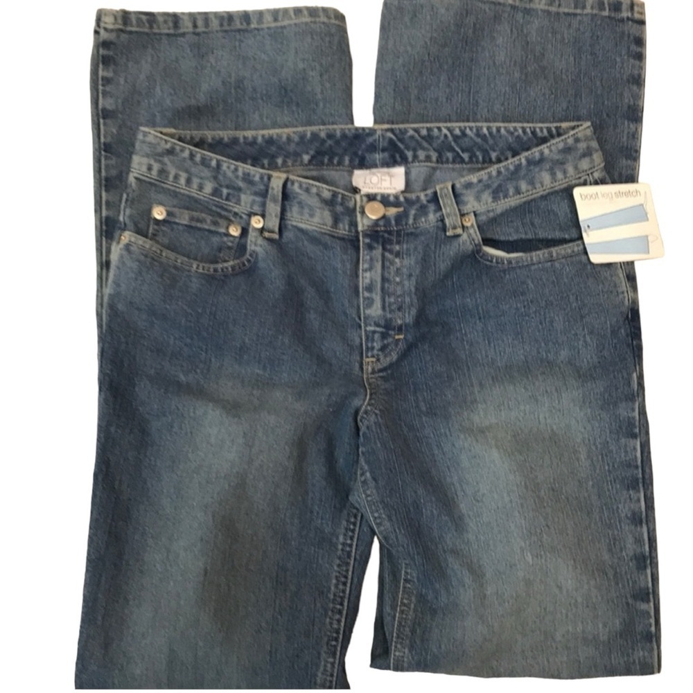 Loft Boot Cut Plain Pocket Jeans - Picture 3 of 4